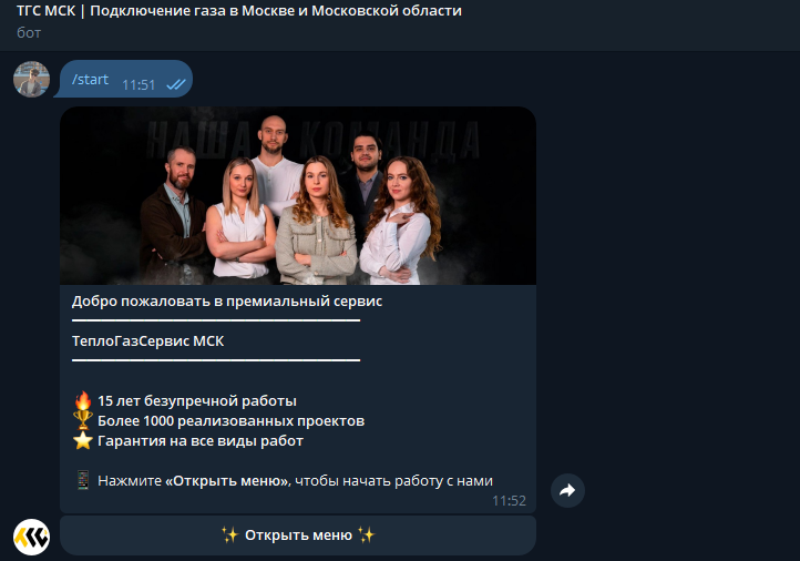 ТеплоГазСервис проект